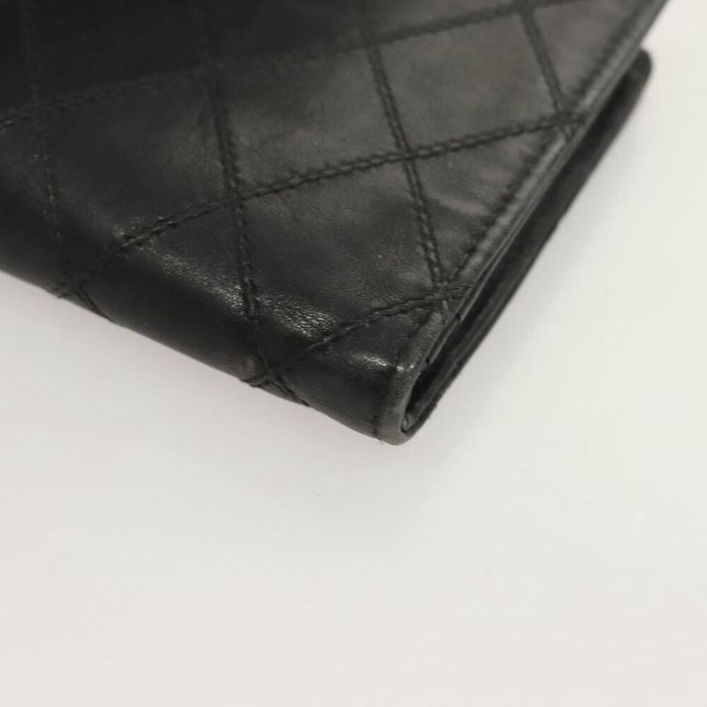 Chanel Coco Mark Black Leather Wallet  (Pre-Owned) - Picture 6 of 16